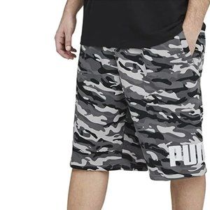 PUMA Interior Fleece Camo  Shorts Grey ( 4XL )